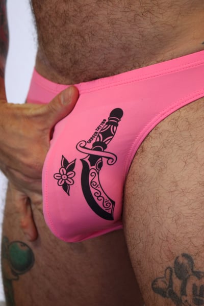 Image of Dagger speedo Pink