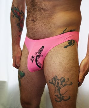 Image of Dagger speedo Pink