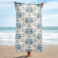 Image 1 of San Francisco Toile  Beach Towel 