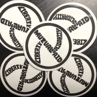 Image 1 of Mutual Aid Liberty Solidarity Sticker
