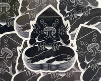 Image 1 of GOLB Black Sticker 