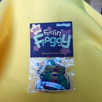 Feeling Froggy Waterproof Sticker Pack