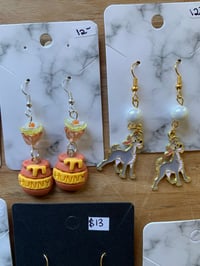 Image 3 of $10-$13 Character earrings : Stitch ,Pooh , Tramp, Minnie, Dalmatian and more 