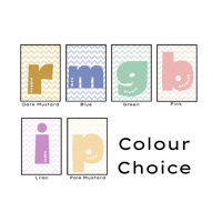 Image 5 of Chevron Initial Personalised Print