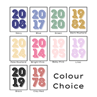 Image 6 of Bold Year Personalised Print