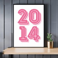 Image 5 of Bold Year Personalised Print