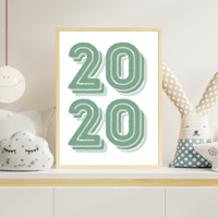 Image 3 of Bold Year Personalised Print