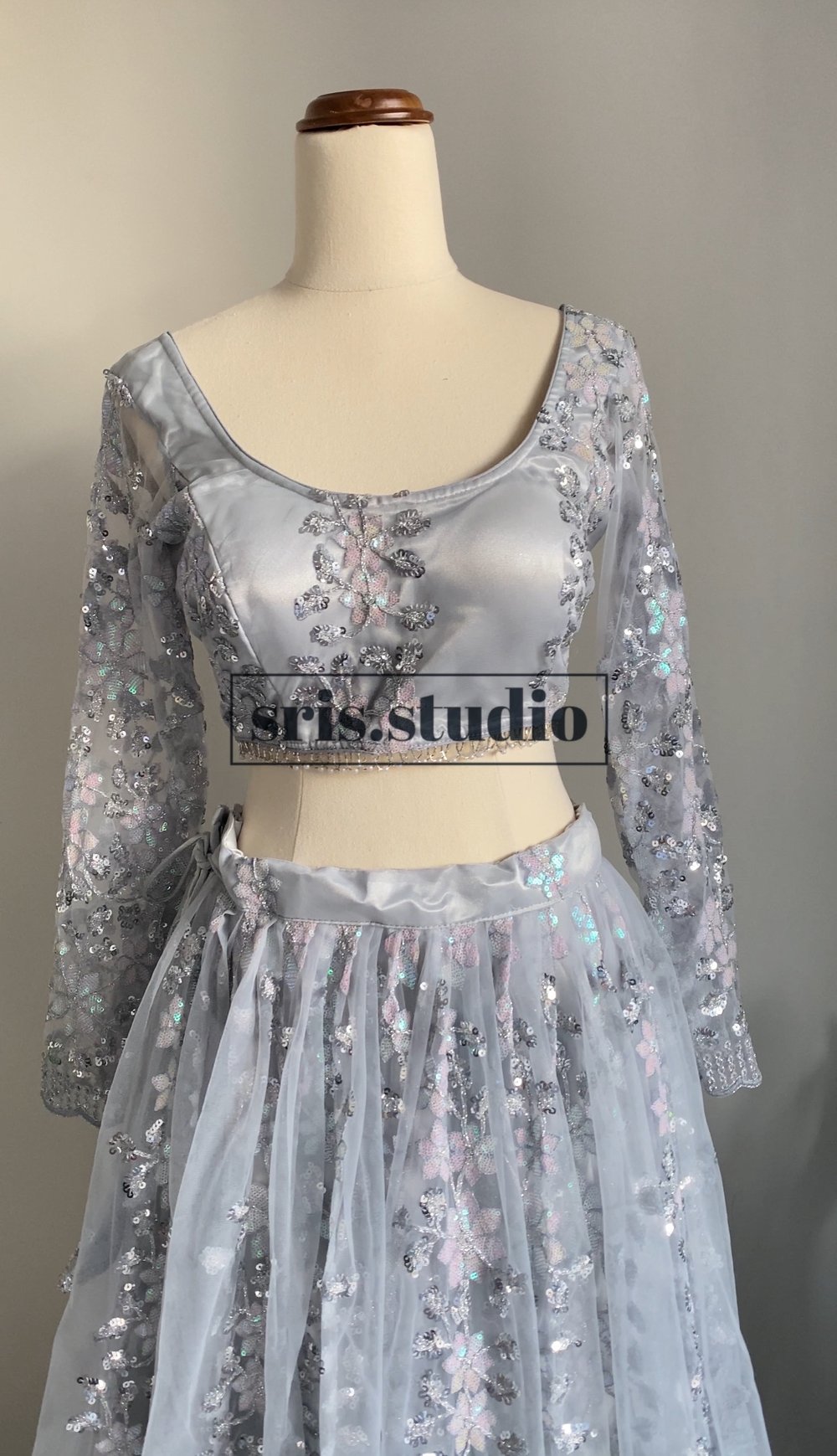 Image of Grey sparkle 3 piece set