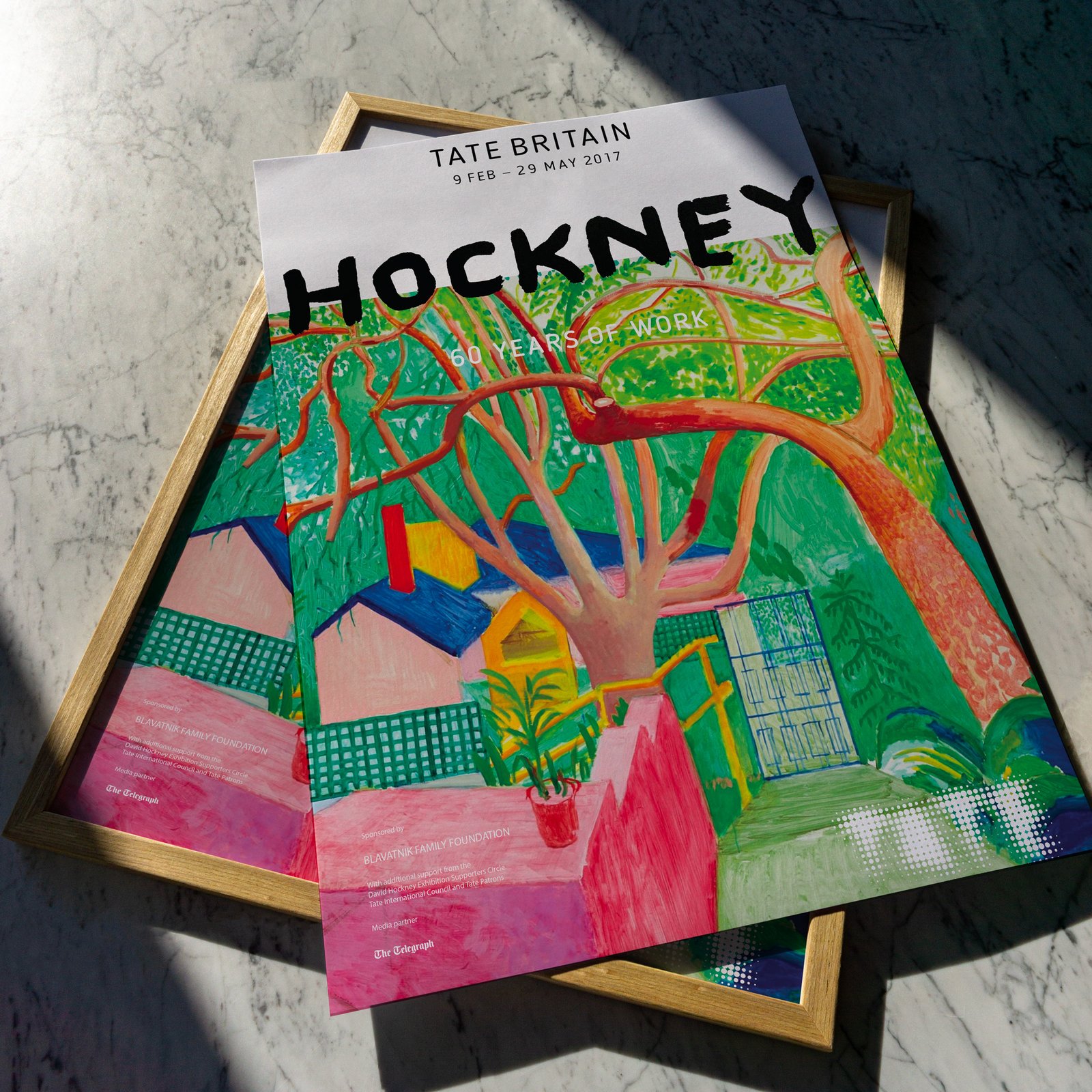 The Gate | David Hockney - 2017 | Event Poster | Vintage Poster