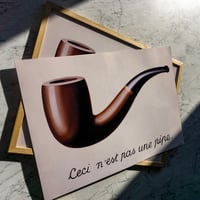 Image 1 of The Pipe | Rene Magritte - 1929 | Art Poster | Vintage Poster