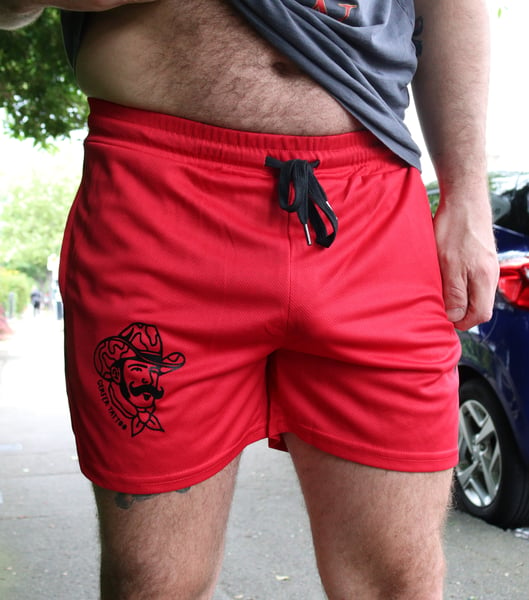 Image of Cowboy Shorts Red