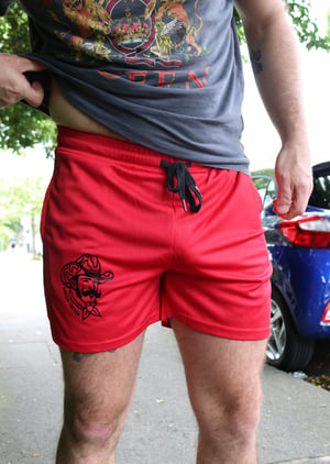 Image of Cowboy Shorts Red