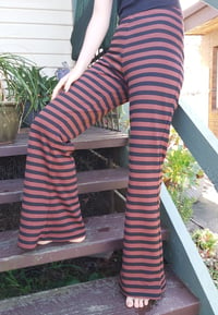 Image 1 of Brown/black stripe KAT pants