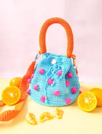 PUKA PimPimPo Crochet Bucket Bag - by Bu Dede