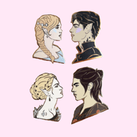 Image 1 of Starfall Lovers & Silver Flames Lovers Sets