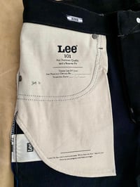 Image 7 of LEE 101 Z RIDER BLACK JEANS (NEW) 2