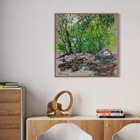 Image 6 of 'Into the forest' - 94x94cm, FRAMED