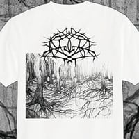 Image 2 of KRALLICE "Inorganic Rites" White T-SHIRT