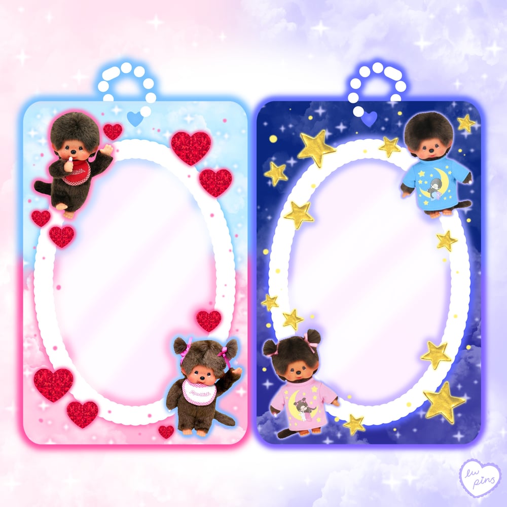 Monchhichi Double Sided Acrylic Photocard Holder