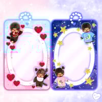 Image 3 of Monchhichi Double Sided Acrylic Photocard Holder