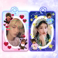 Image 2 of Monchhichi Double Sided Acrylic Photocard Holder