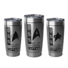 Star Trek - U.S.S. Enterprise &  U.S.S. Defiant, Vagabond 20 oz Tumblers