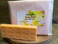 Peachy Bellini Wax Melt scented wax melt strong scented wax snap bar plastic free