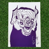 Bat Silkscreen A3