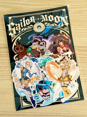 Image of Sailor Moon sticker pack PREORDER 