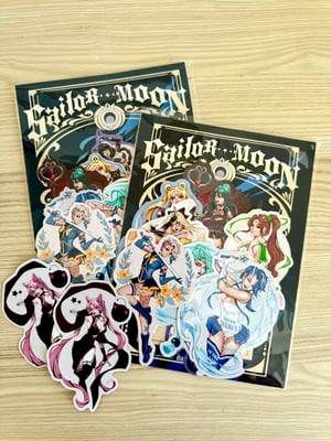 Image of Sailor Moon sticker pack PREORDER 