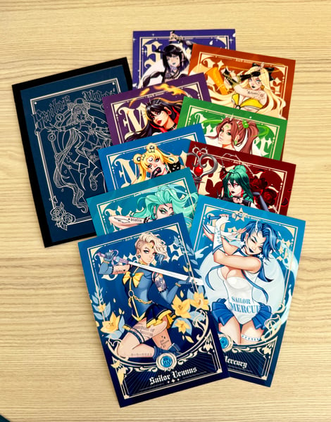 Image of Exclusive LTD Sailor Moon A5 and A6 pack PREORDER 