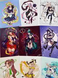 Image 1 of Sailor Moon A4 LTD print pack.