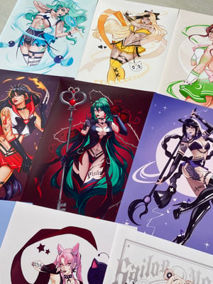 Image of Sailor Moon A4 LTD print pack with 10% off! PREORDER 