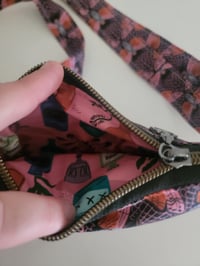 Image 3 of Death Moth - phone pocket crossbody bag