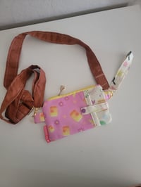 Image 1 of Lost Princess - tangled themed phone pocket crossbody bag