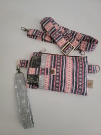 Image 5 of Kindred - striped phone crossbody bag 