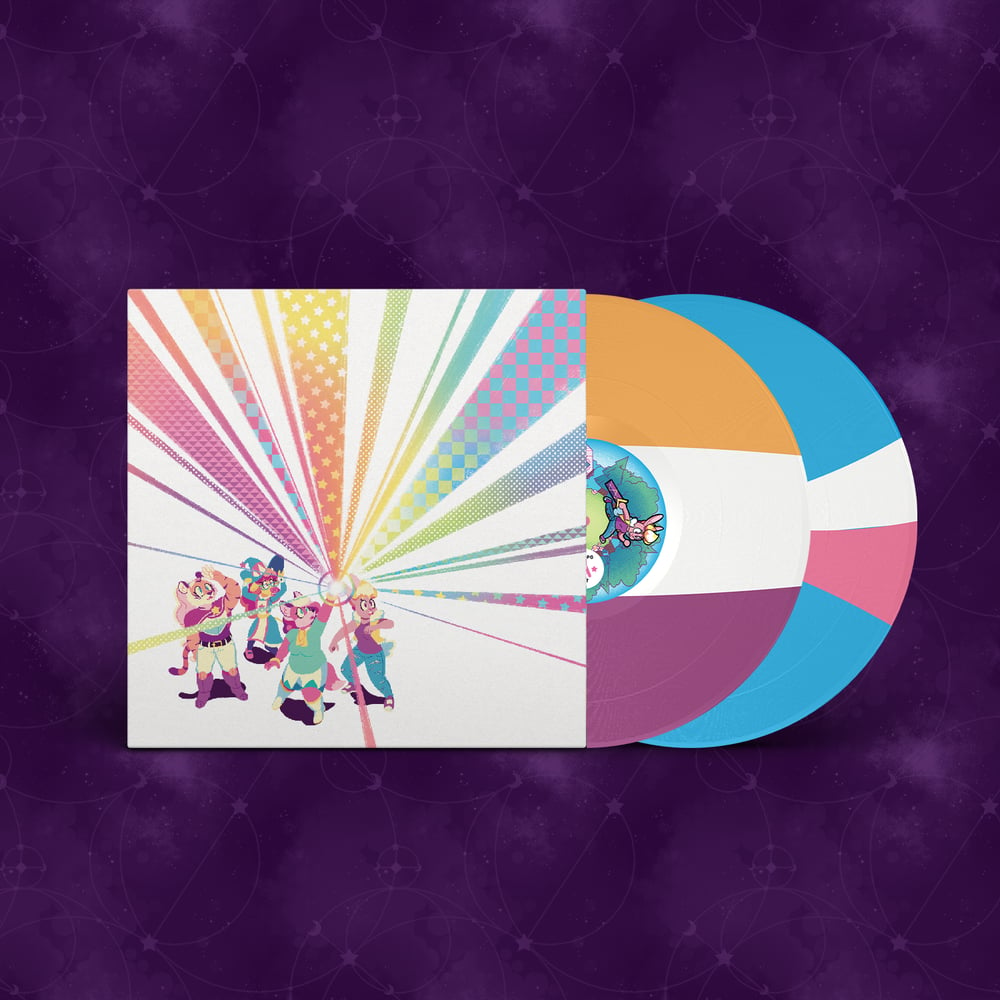 Image of Super Lesbian Animal RPG Soundtrack Selections 2xLP REPRESS PRE ORDER