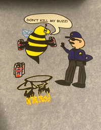 SPEC "Buzz" Tee- U.S.A. made!