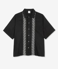 Image 1 of POLAR_BOWLING SHIRT :::BLACK:::