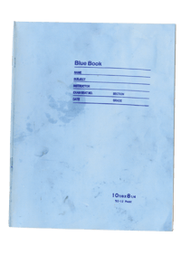 Image 2 of Blue Book