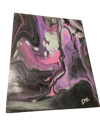 SPEC 8" X 10" purple 2 painting- U.S.A. made!