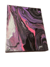 SPEC 8" x 10" purple 3 painting