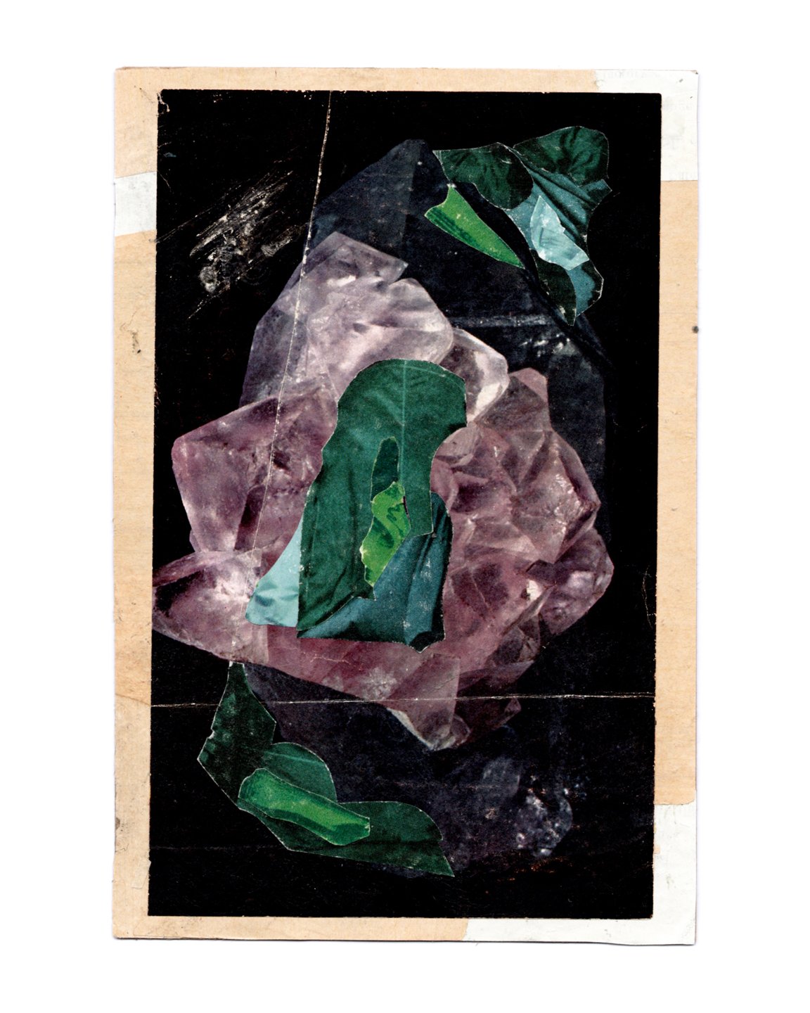 found to be coincident [handcut paper collage on paperboard]