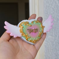 "Virgo" Hand Made Compact Mirror