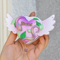 "Taurus" Hand Made Compact Mirror