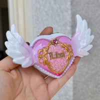 "Libra" Hand Made Compact Mirror