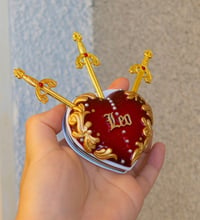 "Leo" Hand Made Compact Mirror