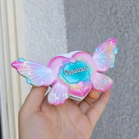 Image 2 of "Aquarius" Hand Made Compact Mirror