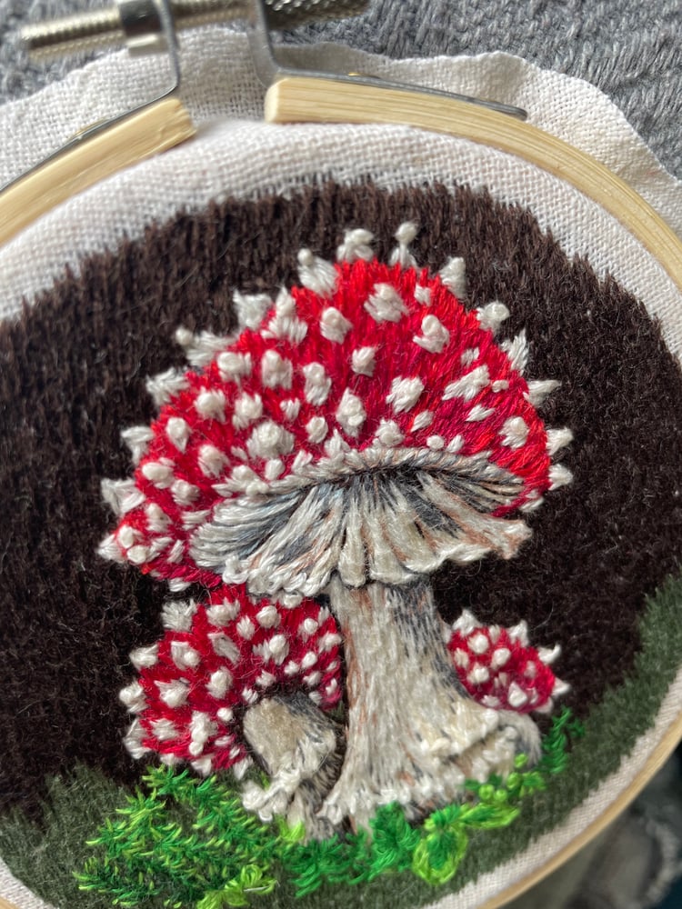 Image of Amanita Embroidery