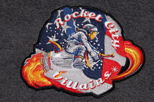 rocket city stars and stripes patch.